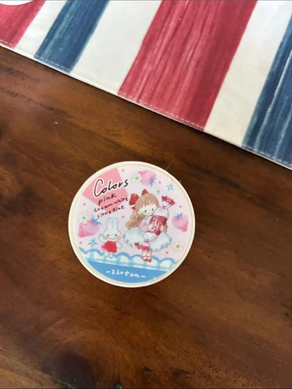 Zzoton Molinta Cute Pink Girl & Bunny Decorative washi Tape NeW